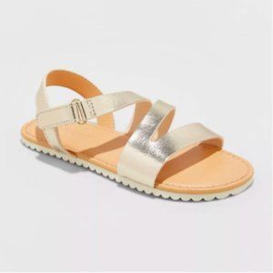 Girls' Alexa Asymmetrical Ankle Strap Sandals